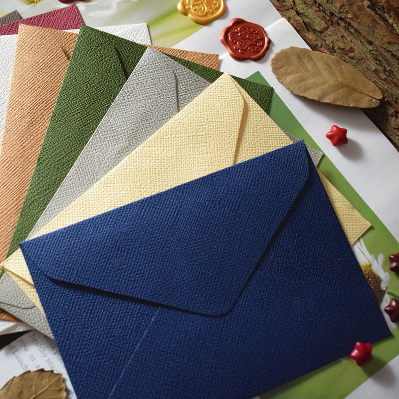 Wax Seal Letter Kit - 50 adet/grup 20.1x15.1 cm Zarflar Düğün