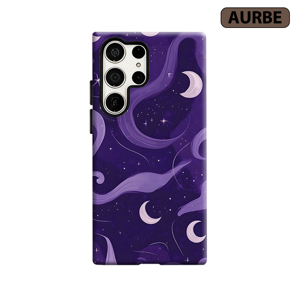 Custom Night Sky - Ay Yıldız Gece Gökyüzü Telefon Kılıfı