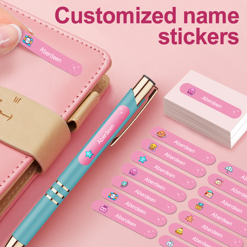Personalized Name Box - Okul Mataraları ve Beslenme Çantaları için