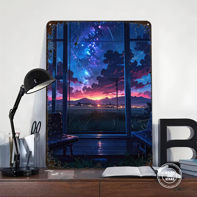 Anime Pencere Görünümü Yıldızl - Custom Night Sky incelemesi ve fiyatı