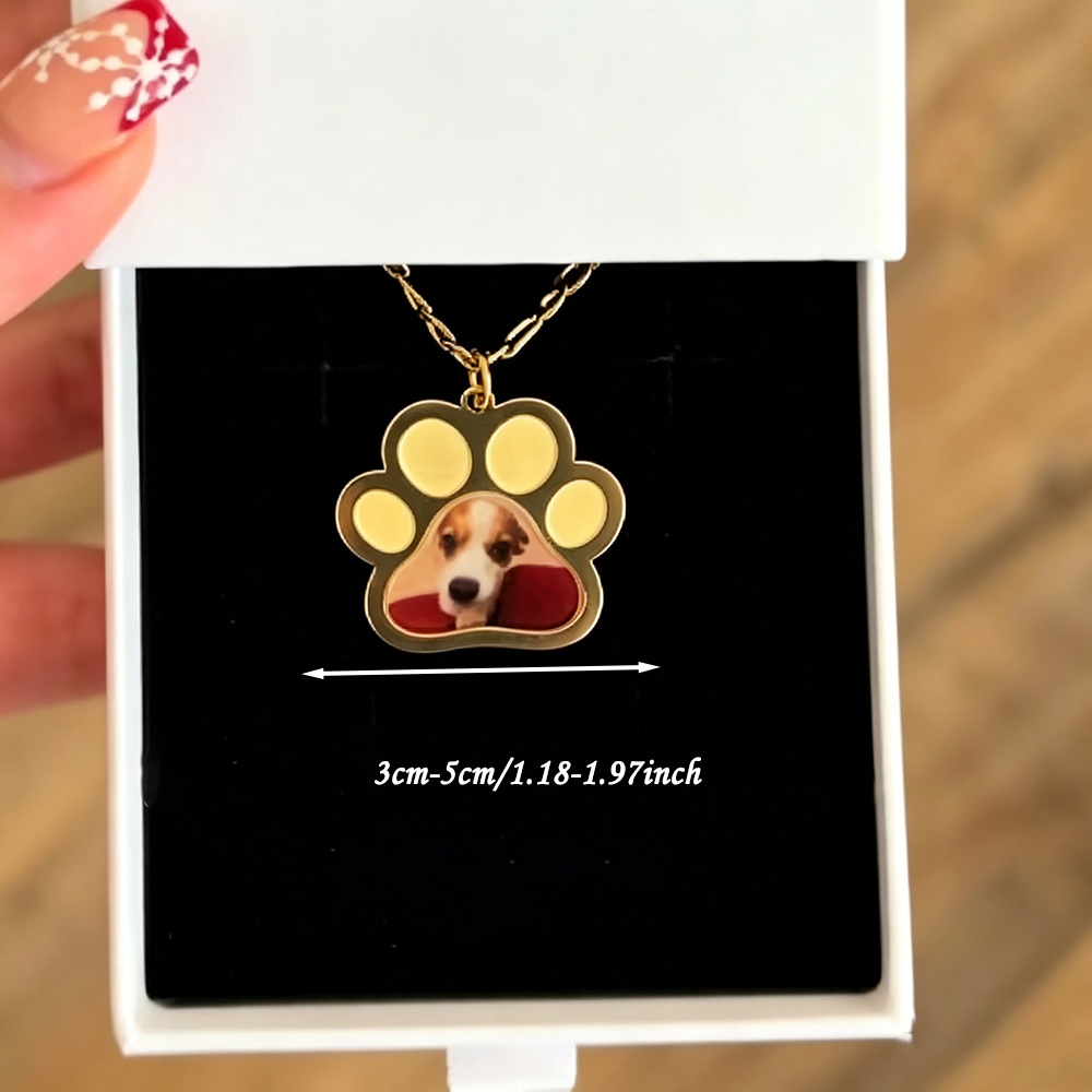 Kişiselleştirilmiş Pet Paw Ren - Name Necklace Custom incelemesi ve fiyatı