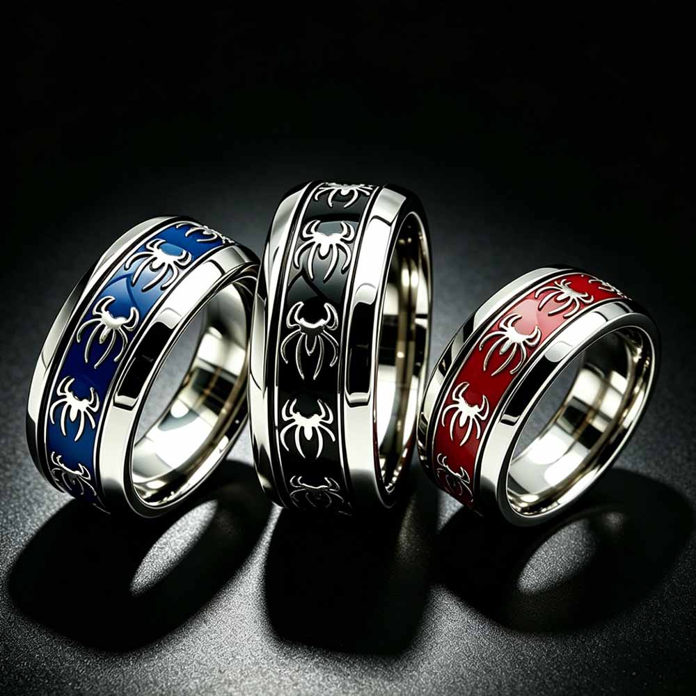 Yeni Vintage Punk Örümcek Yüzü - Initial Ring Custom incelemesi ve fiyatı