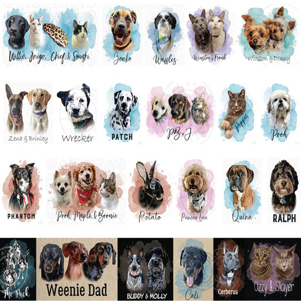 Kişiye Özel Evcil Hayvan Portr - Pet Portrait Custom incelemesi ve fiyatı
