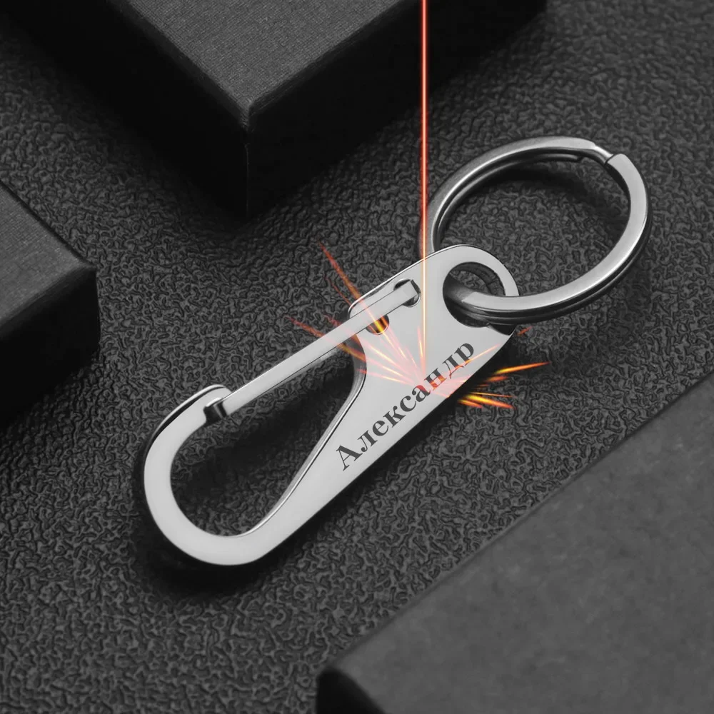 304 Paslanmaz Çelik Anahtarlık - Initial Ring Custom incelemesi ve fiyatı