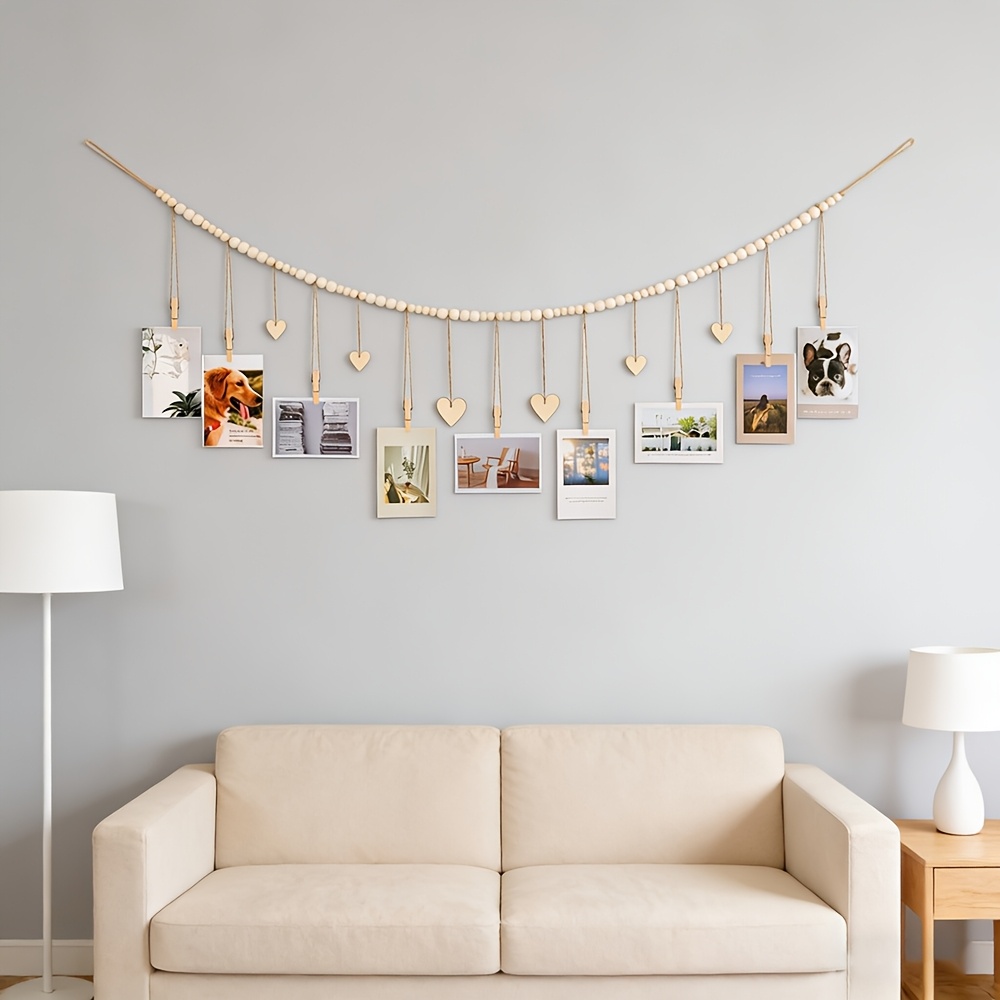 Asılı Fotoğraf Sergileme Duvar - Engraved Wood Frame incelemesi ve fiyatı