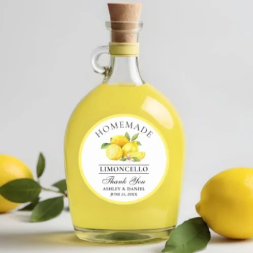 Özel Limon Düğün Teşekkür Eder - Personalised Candle Label incelemesi ve fiyatı