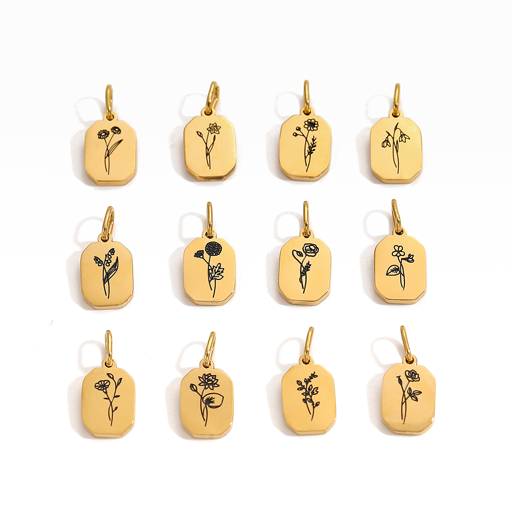 Şık Sıcak Satış Doğum Ay Krist - Birth Flower Necklace incelemesi ve fiyatı