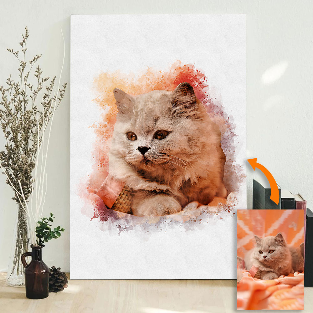 Fotoğrafdan Özel Evcil Hayvan  - Pet Portrait Custom incelemesi ve fiyatı