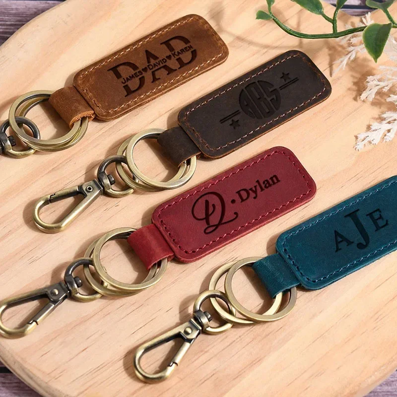 Lazer Özel Logo Deri Anahtarlı - Initial Ring Custom incelemesi ve fiyatı