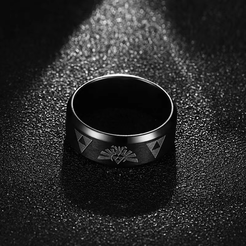 Moda Anime Triforce Üçgen Band - Initial Ring Custom incelemesi ve fiyatı