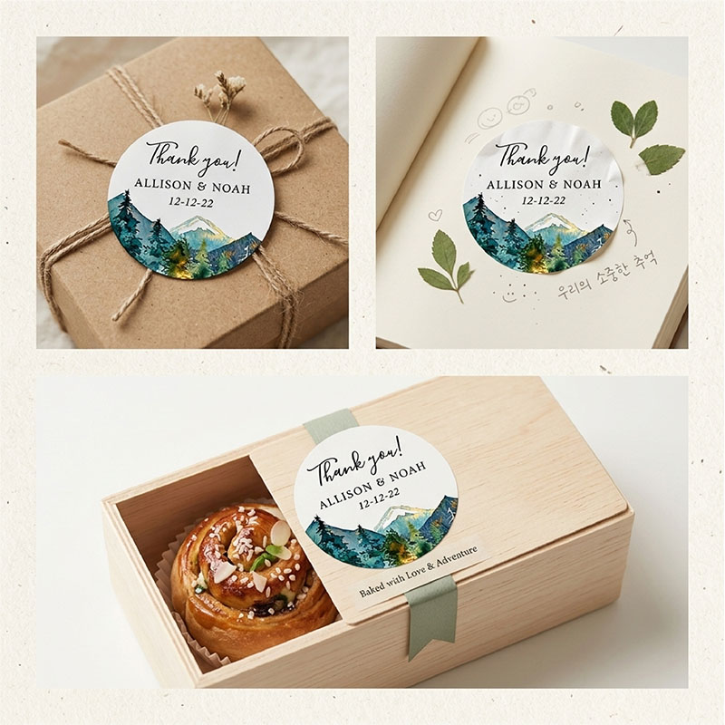Özel Dağ Logosu Yuvarlak Çıkar - Personalized Name Box incelemesi ve fiyatı