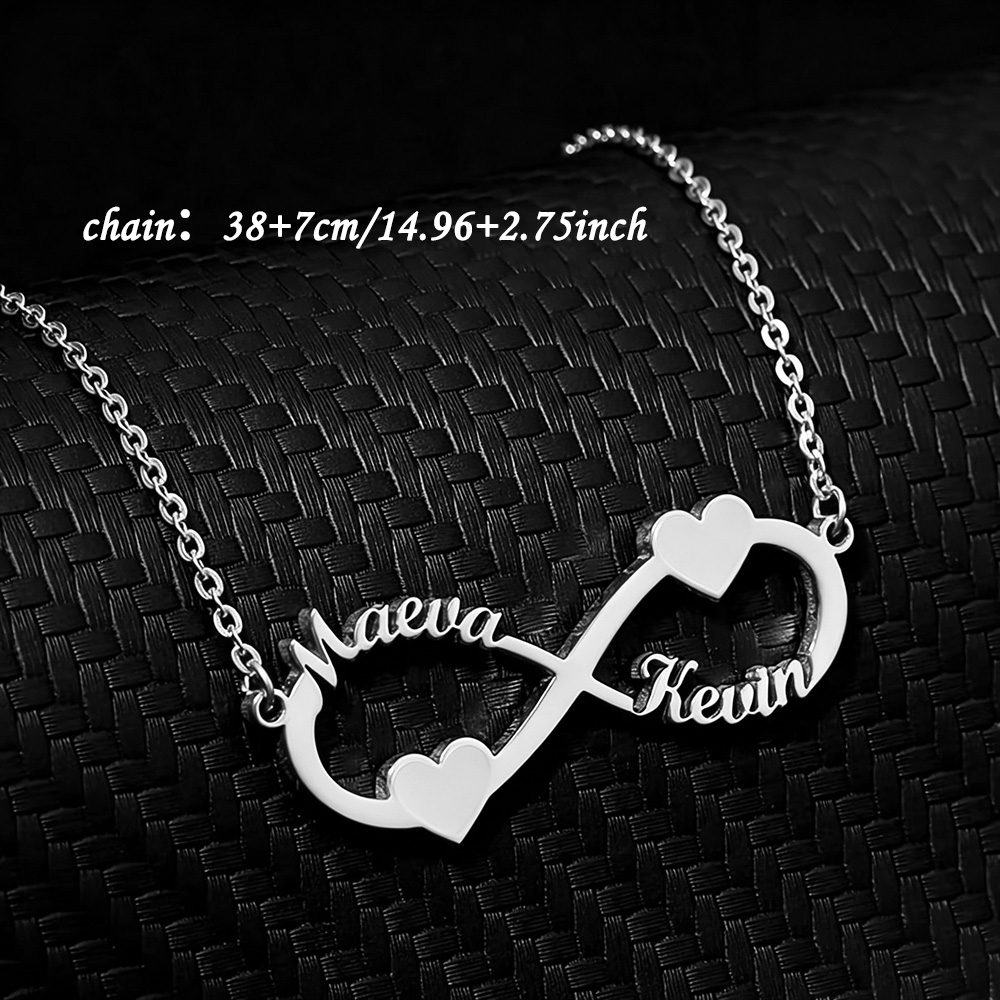 Özel İsimli Kolye Sonsuzluk Ka - Name Necklace Custom incelemesi ve fiyatı
