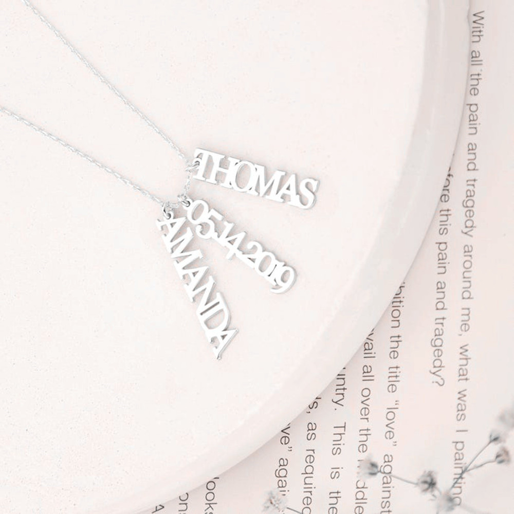 Özel Çoklu İsimli Kolye Paslan - Birth Flower Necklace incelemesi ve fiyatı