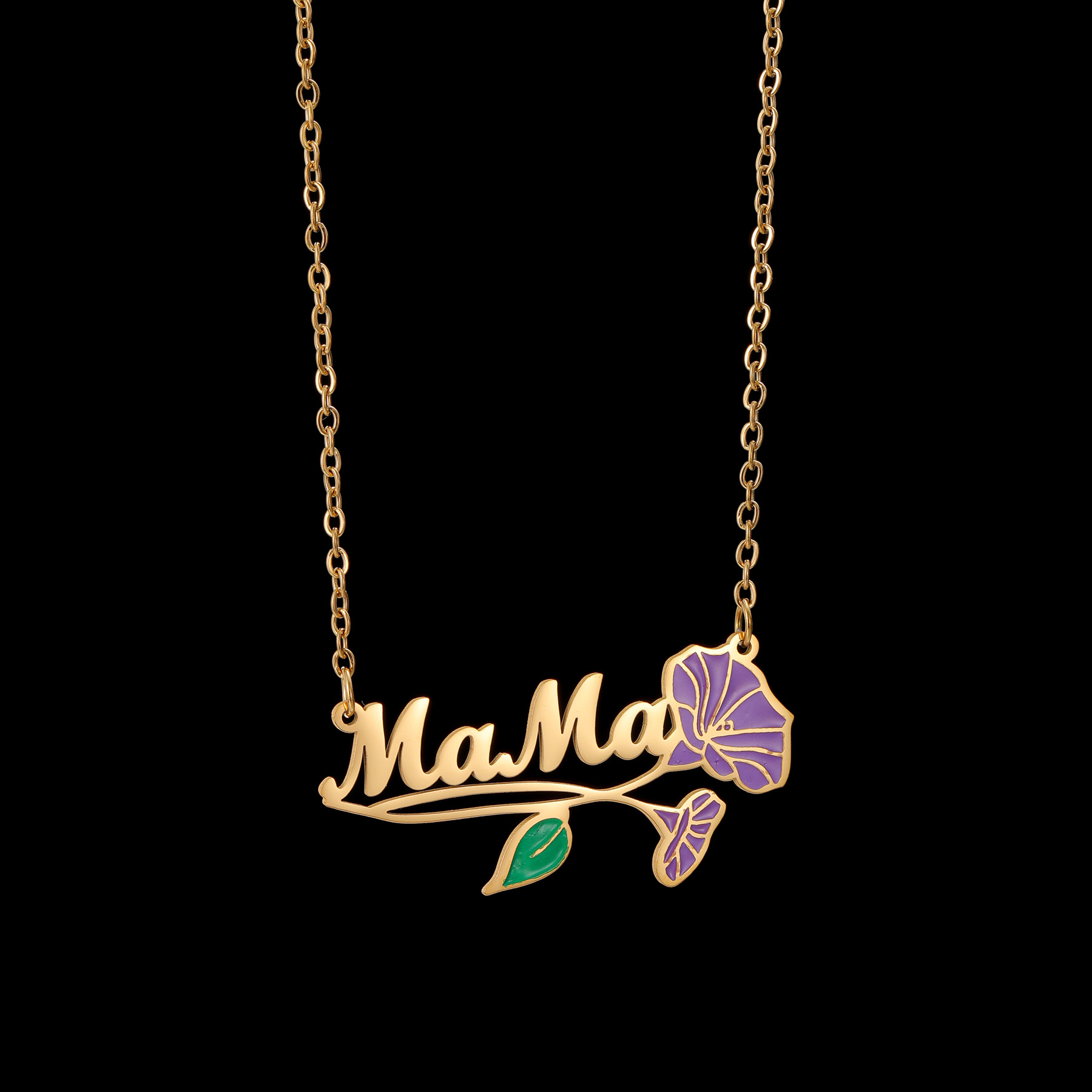Acheerup Kişiselleştirilmiş Ad - Birth Flower Necklace incelemesi ve fiyatı
