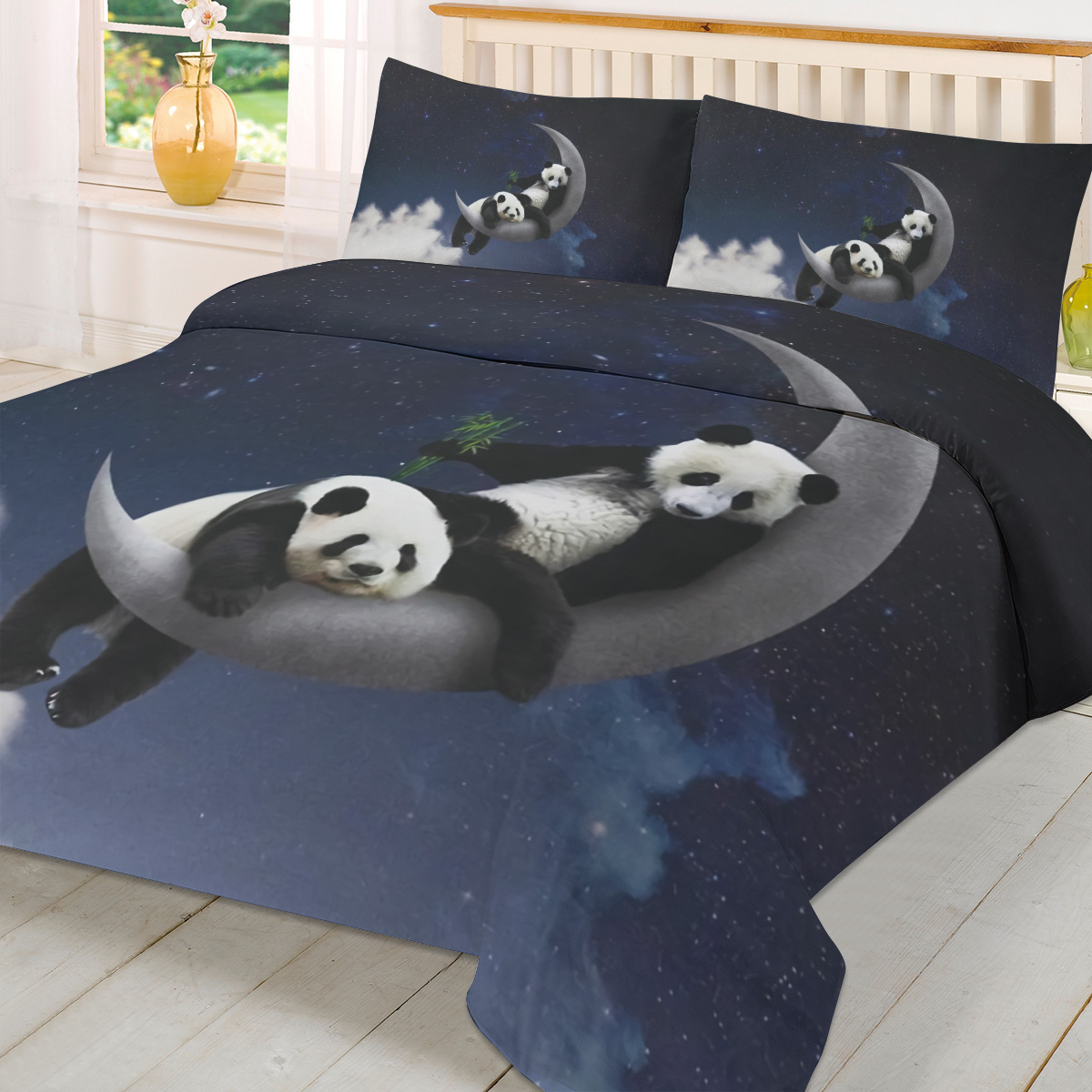Ay Gece Gökyüzü Panda Bambu Yı - Custom Night Sky incelemesi ve fiyatı