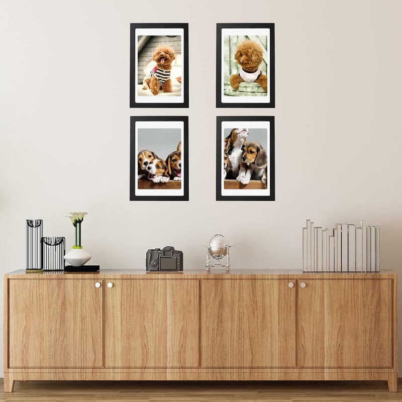 5 Parçalı Set A4 Siyah Ahşap F - Engraved Wood Frame incelemesi ve fiyatı