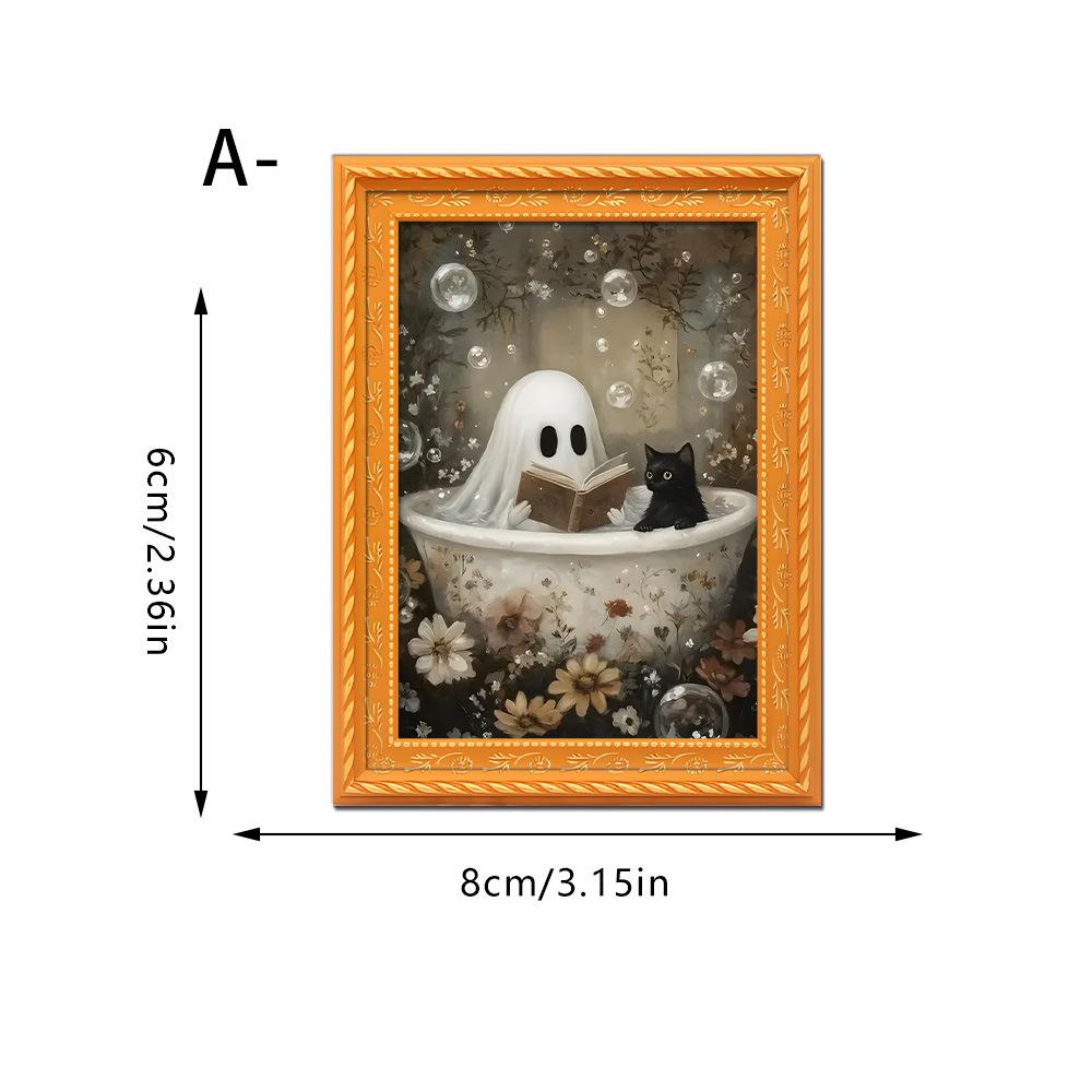 Yaratıcı 3d Cadılar Bayramı Bu - Engraved Wood Frame incelemesi ve fiyatı