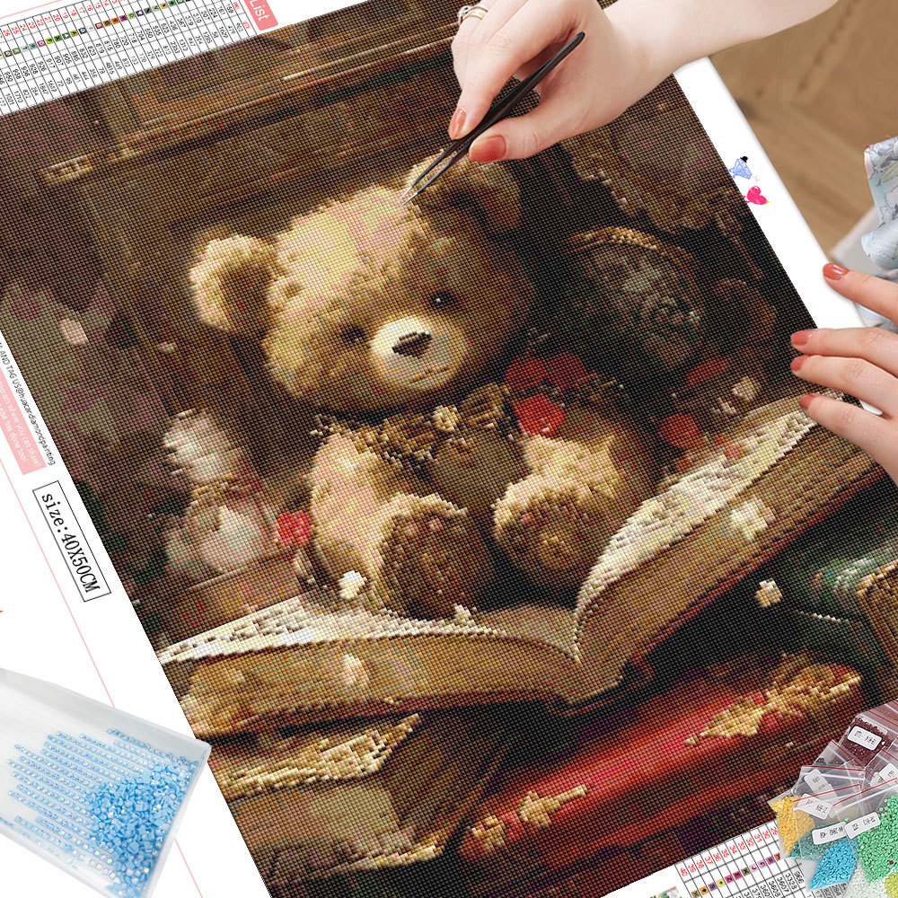 Çerçevesiz, Karikatür Elmas Bo - Photo Mosaic Print incelemesi ve fiyatı