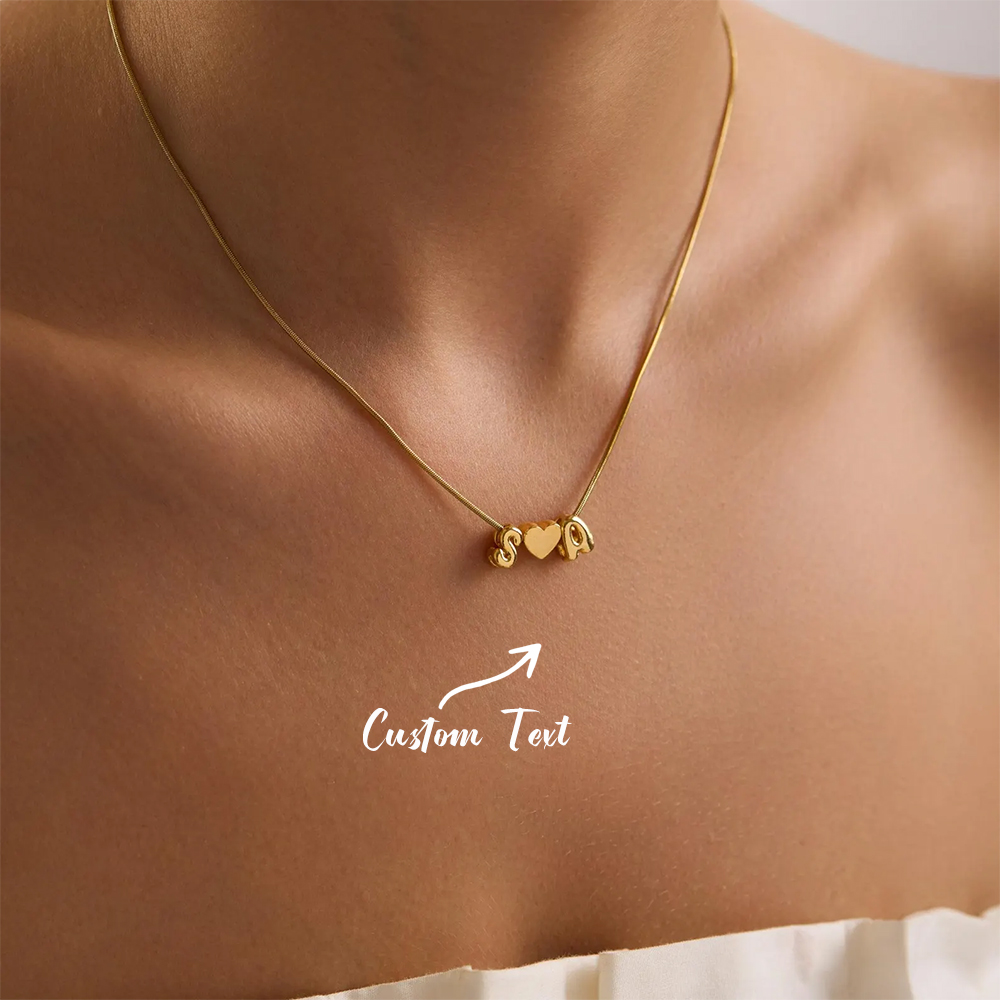 Kişiye Özel İki Harfli İsim 3D - Name Necklace Custom incelemesi ve fiyatı