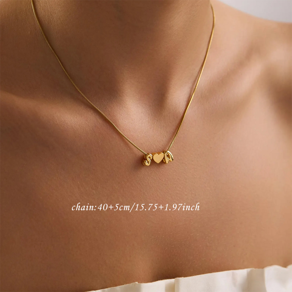 Kişiye Özel İki Harfli İsim 3D - Name Necklace Custom incelemesi ve fiyatı