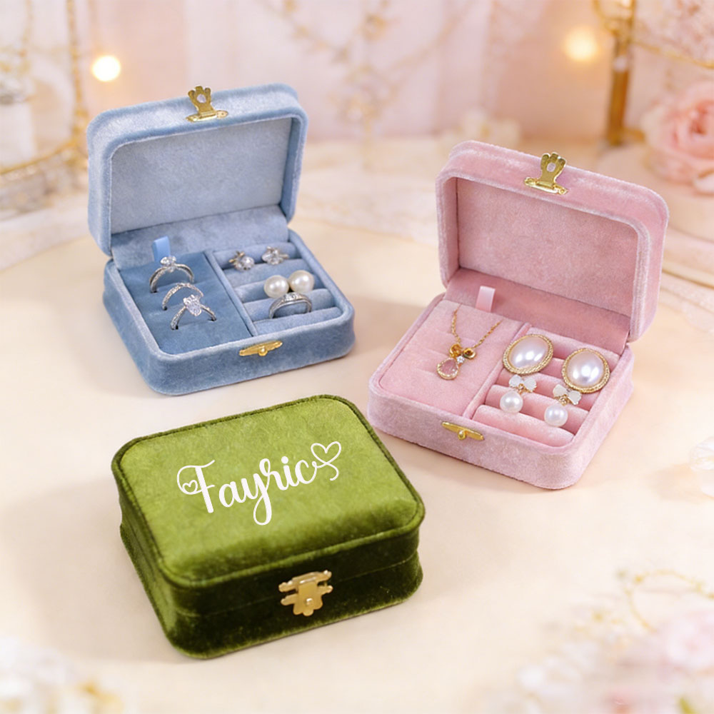 Kişiselleştirilmiş kadife müce - Personalized Name Box incelemesi ve fiyatı
