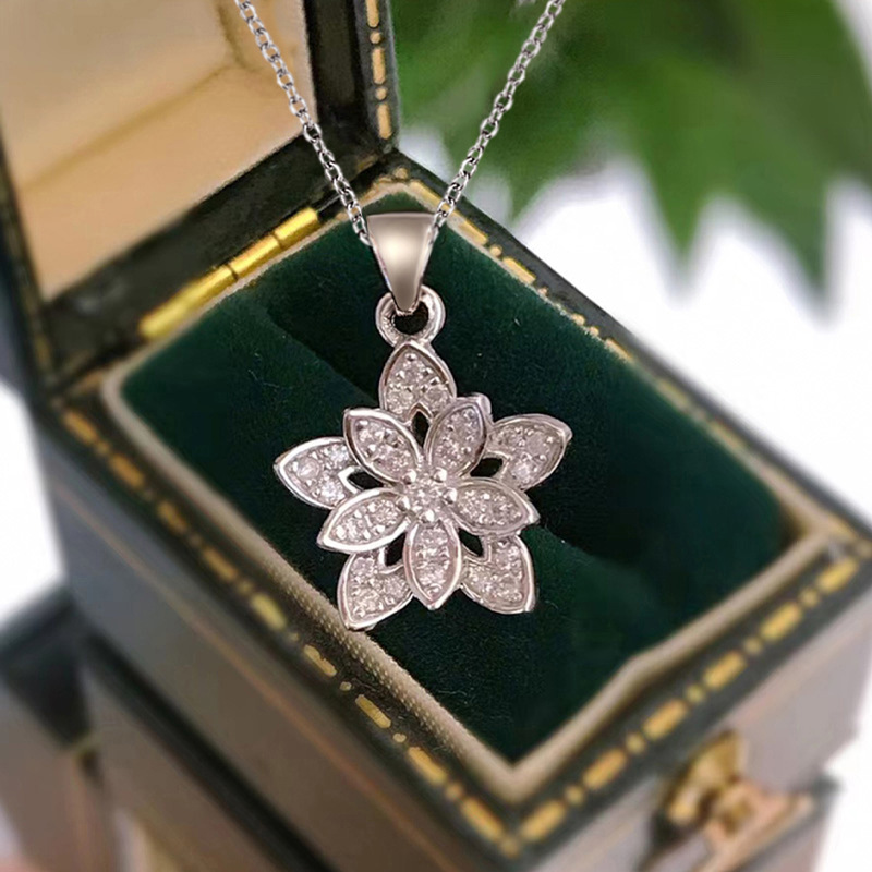925 Ayar Gümüş Çiçek Kolye Kiş - Birth Flower Necklace incelemesi ve fiyatı