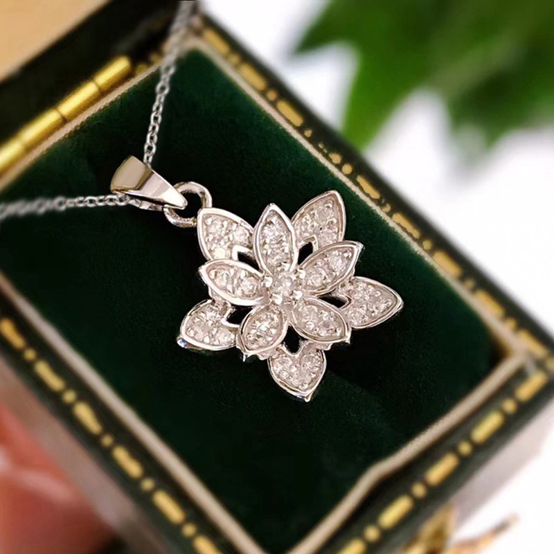 925 Ayar Gümüş Çiçek Kolye Kiş - Birth Flower Necklace incelemesi ve fiyatı