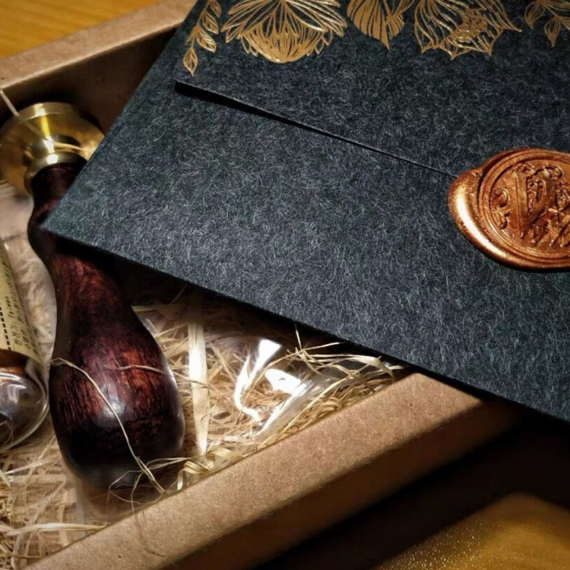 10 adet/özel Kağıt Kartı Sıcak - Wax Seal Letter Kit incelemesi ve fiyatı
