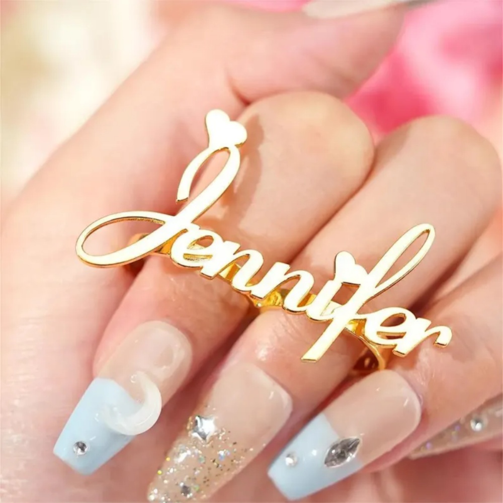 LeeChee Kişiselleştirilmiş İki - Initial Ring Custom incelemesi ve fiyatı