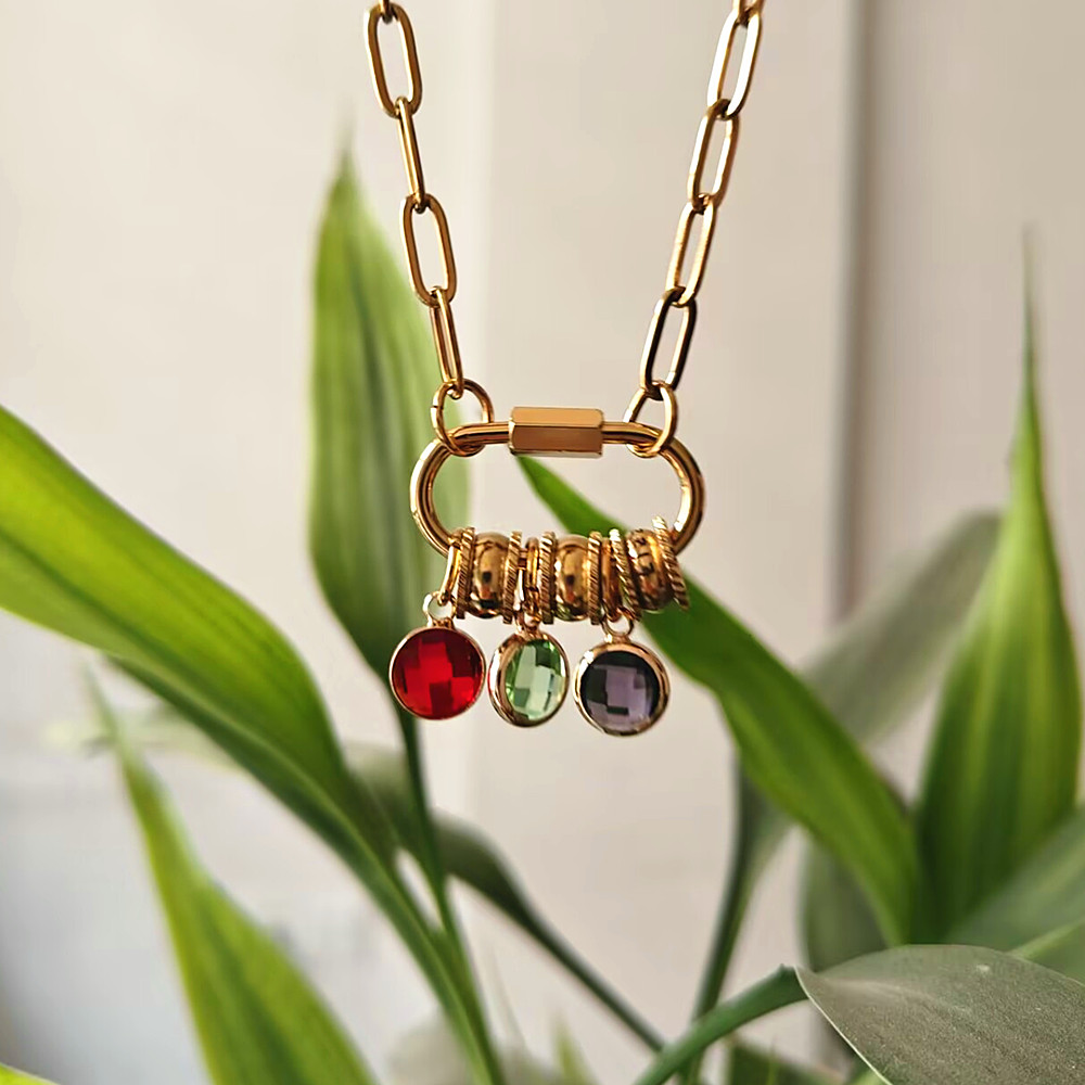 Özel Karabina Adı Charm Kolye  - Birth Flower Necklace incelemesi ve fiyatı