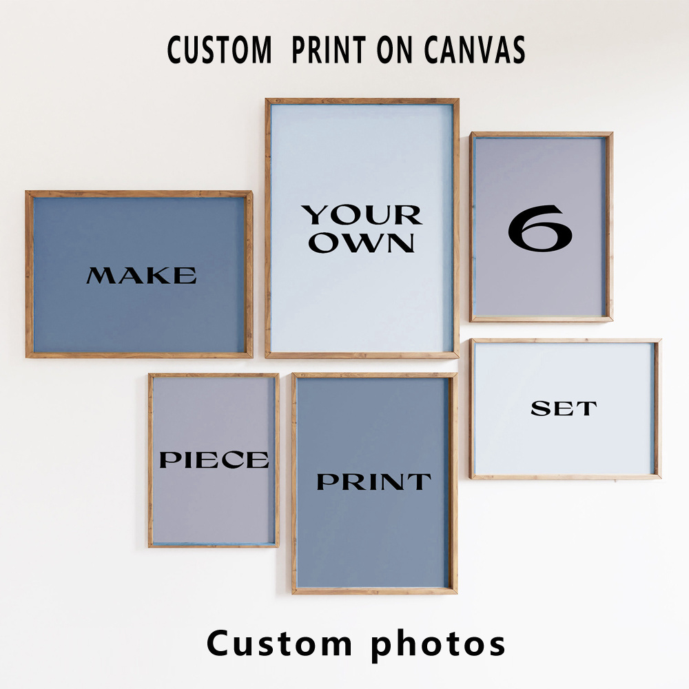 6 adet/takım özel tuval baskıl - Pet Portrait Custom incelemesi ve fiyatı
